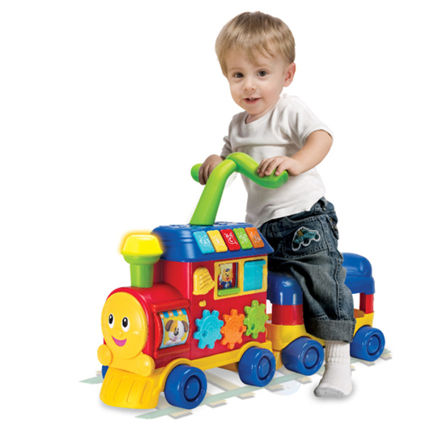 תמונה של בימבה רכבת 3 ב1 צבעוני דובר עברית