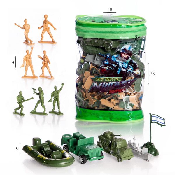 תמונה של מארז צבאי 106 יח' בתיק