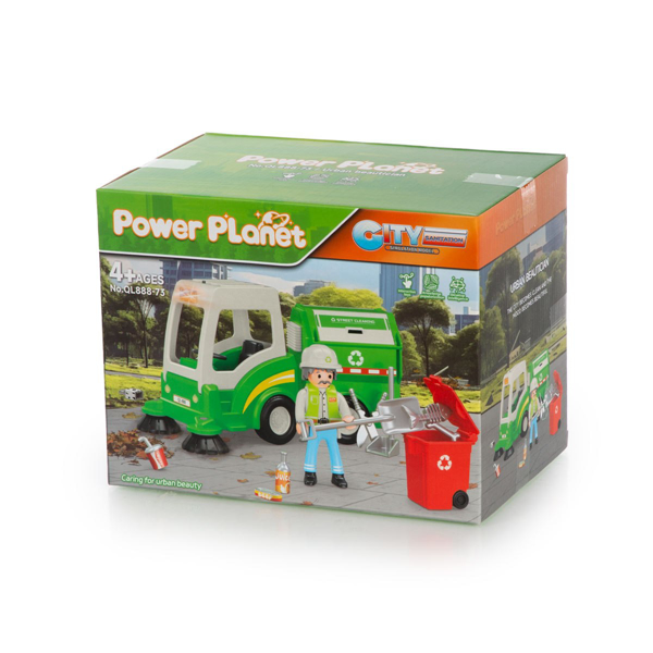 תמונה של POWER PLANET תואם פליימוביל רכב מנקה רחובות
