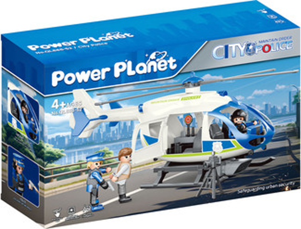תמונה של POWER PLANET תואם פליימוביל מסוק משטרה